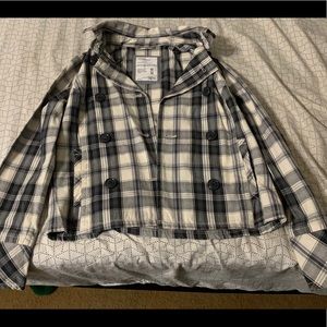 Women’s Black & White Plaid Aeropostale Jacket
